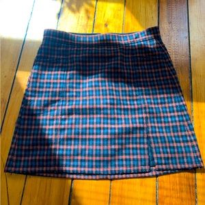 Loft plaid mini skirt ❣️